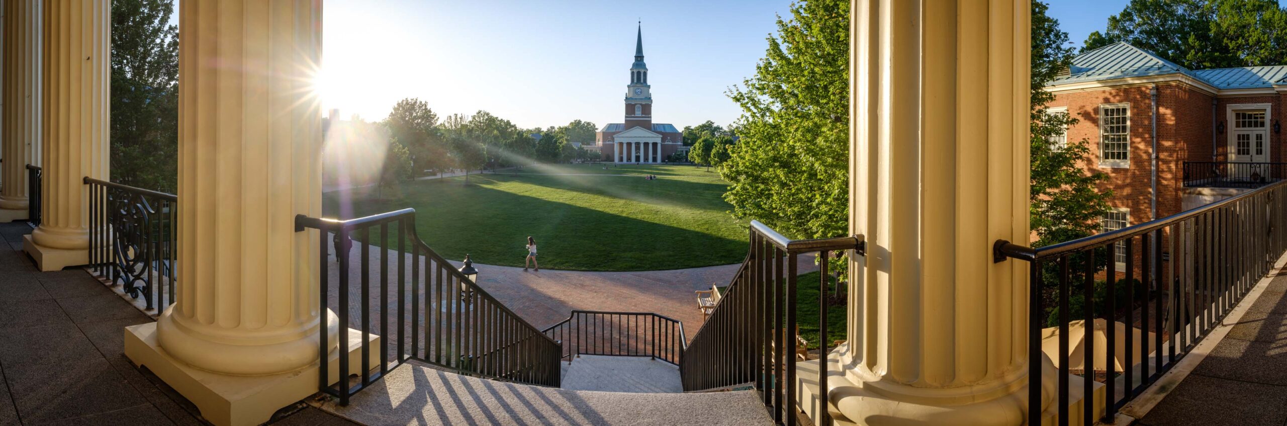 Wait Chapel and Quad on a sunny day