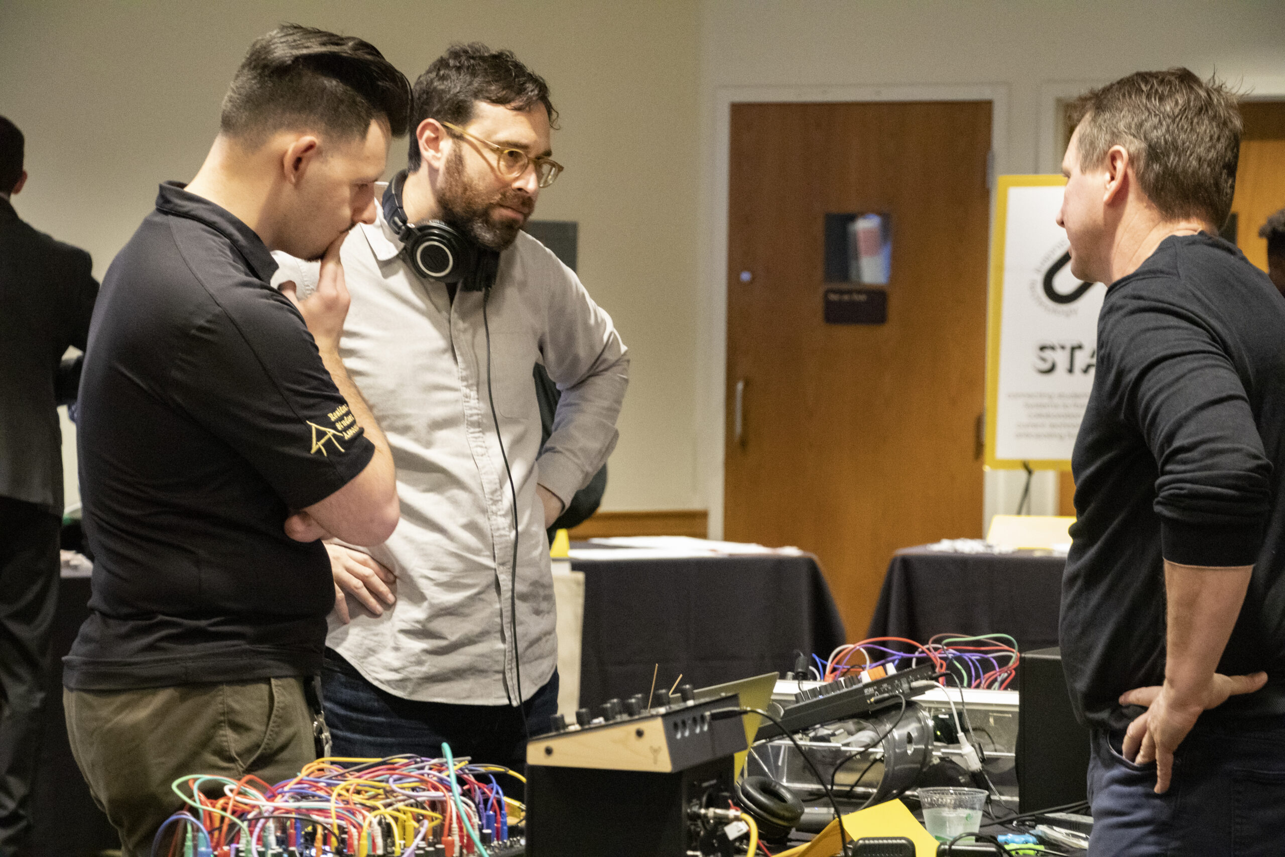 Faculty sharing technology obtained from a T-Cart grant
