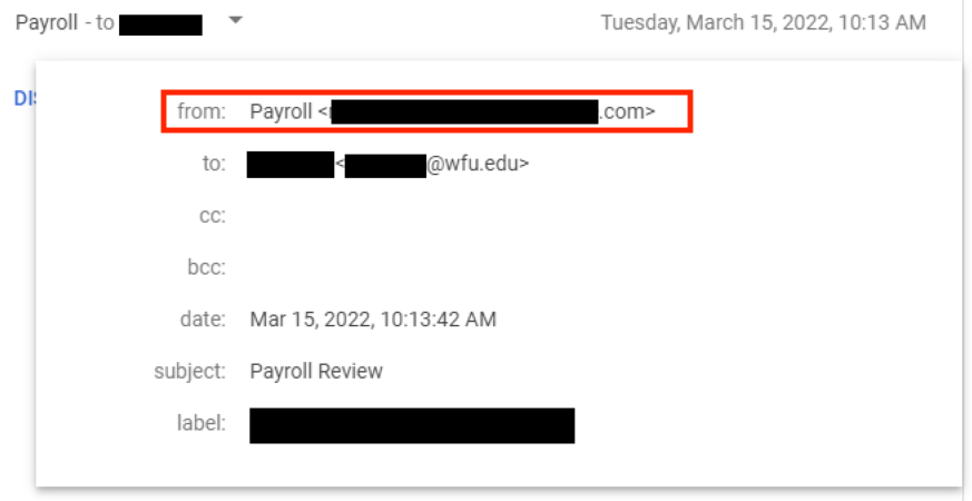 screenshot reading sender URL is something @ .com