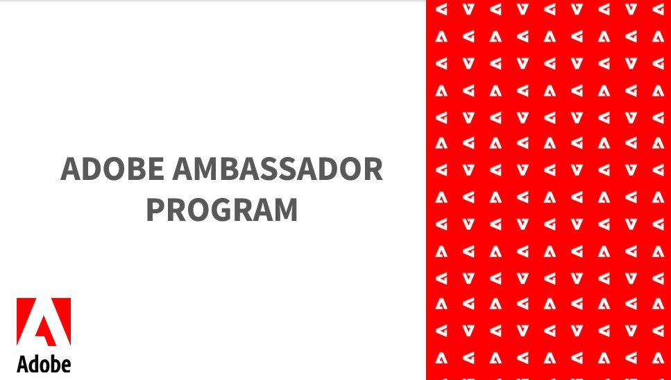 adobe ambassador program