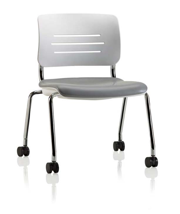 Grazie Stack Chair with Casters